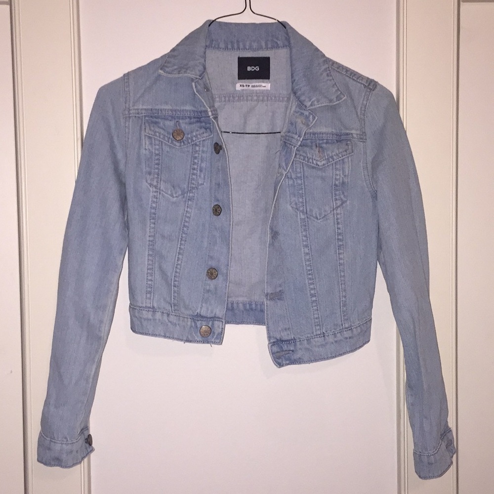 BDG light washed denim jacket